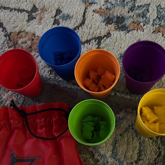Counting Bears with Stacking Cups - Multicolor - Picture 2 of 3